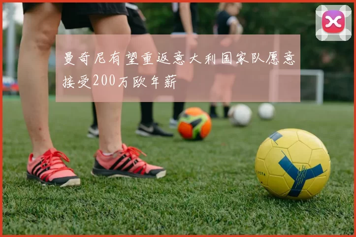 曼奇尼有望重返意大利国家队愿意接受200万欧年薪